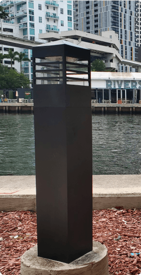 Custom Vandal Resistant LED Bollard